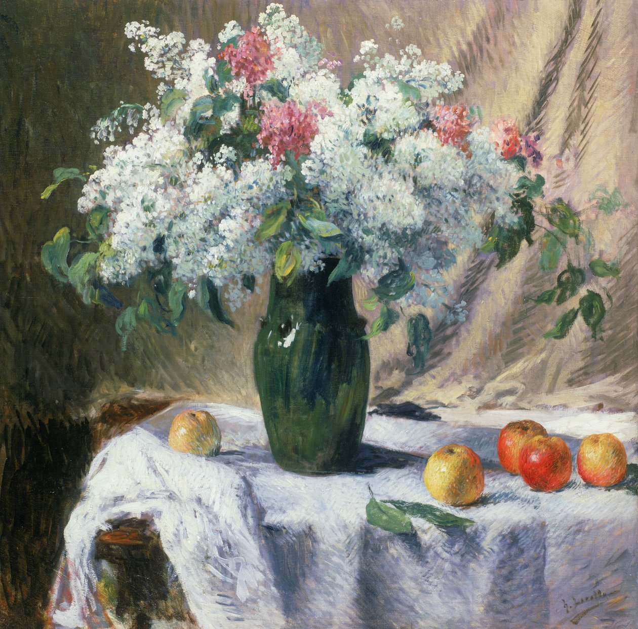 Vase of Flowers by Henri Lerolle