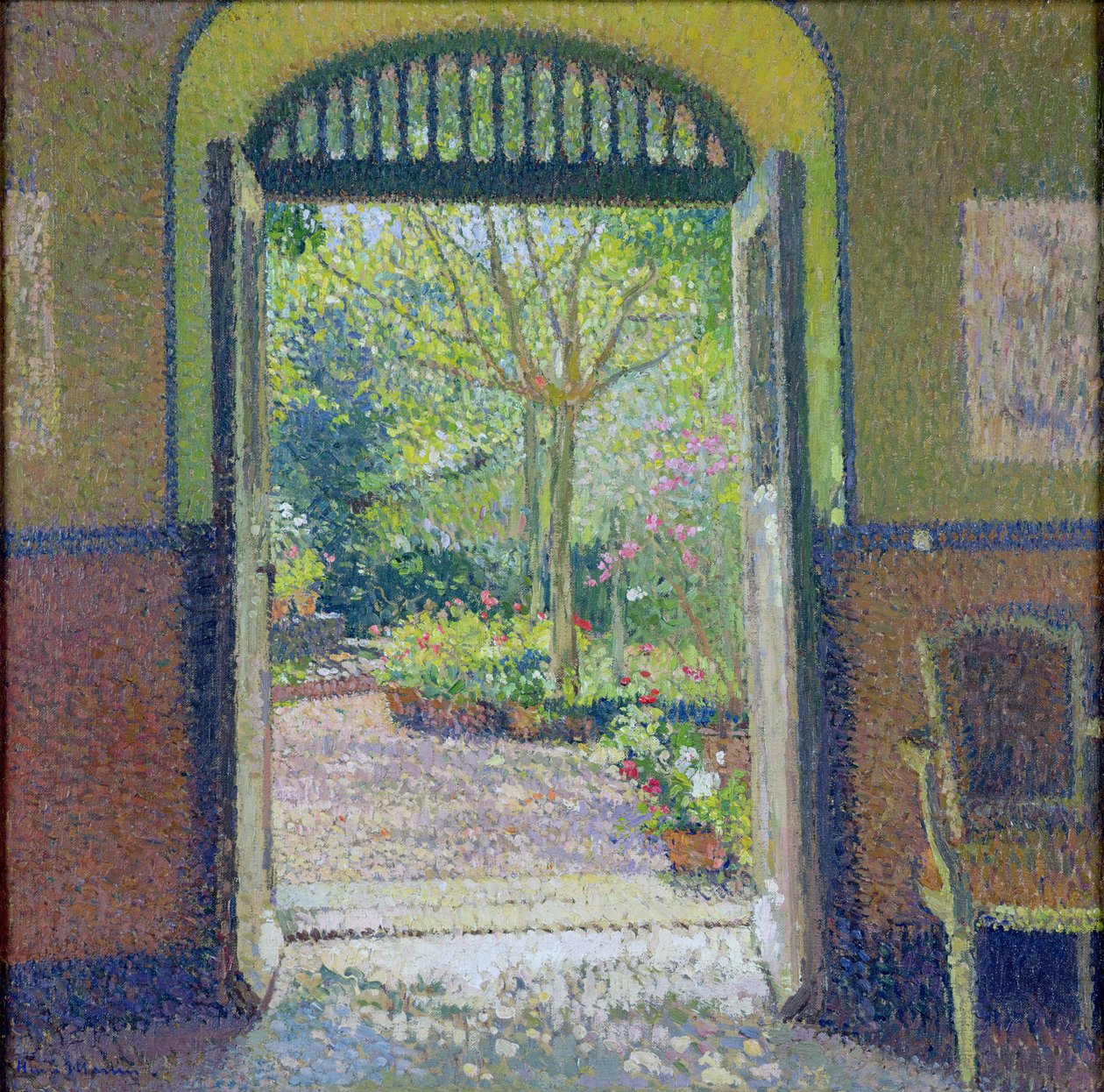 A Garden in the Sunshine by Henri Martin