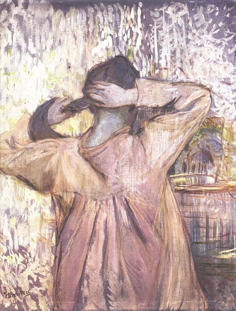 Combing by Henri de Toulouse Lautrec