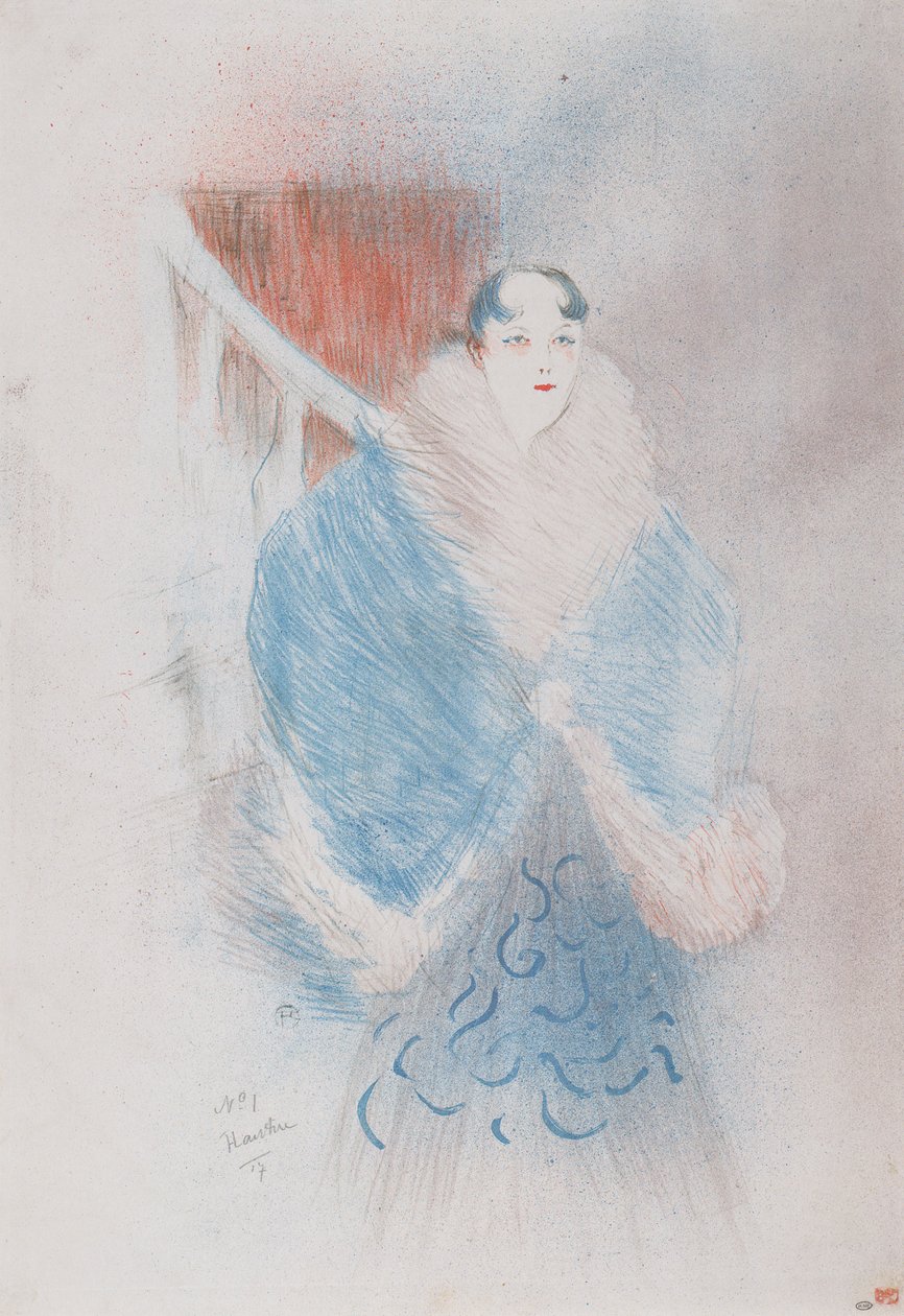 Esla, Called the Viennese by Henri de Toulouse Lautrec