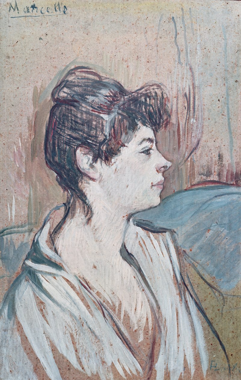 Marcelle, 1894 by Henri de Toulouse Lautrec