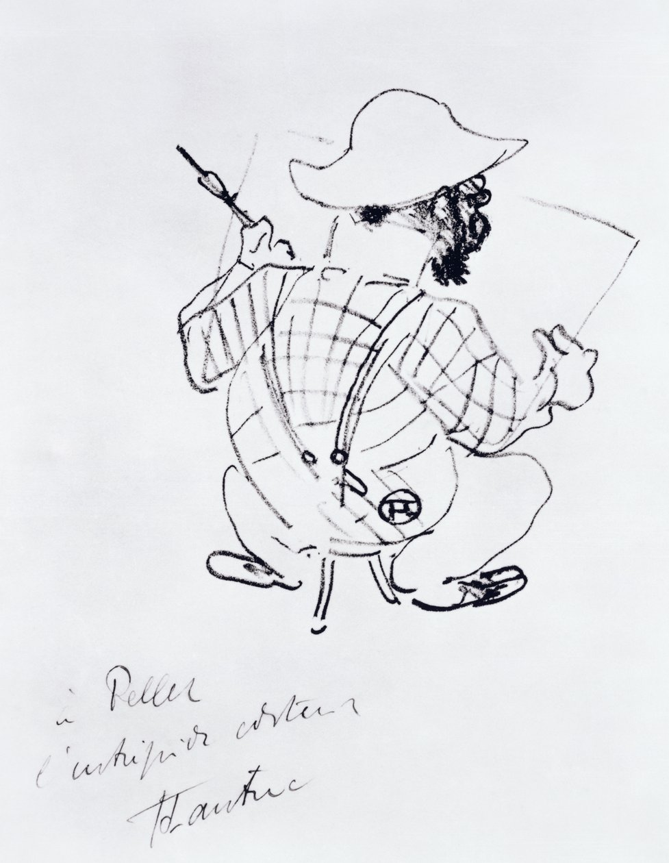 Self Portrait by Henri de Toulouse Lautrec