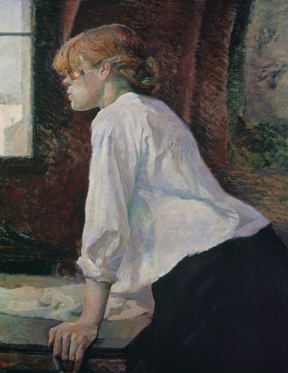 The Laundress by Henri de Toulouse-Lautrec
