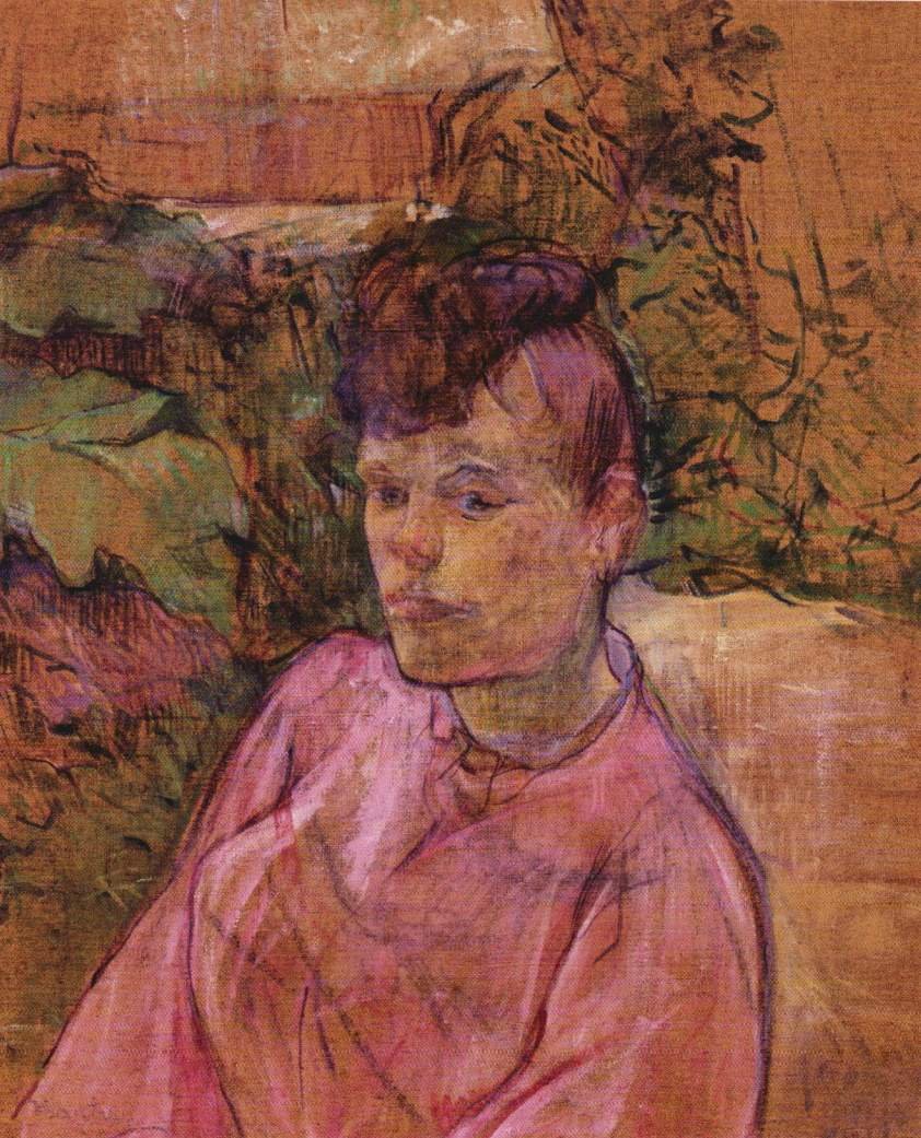 Woman in the Garden of Monsieur Forest by Henri de Toulouse Lautrec