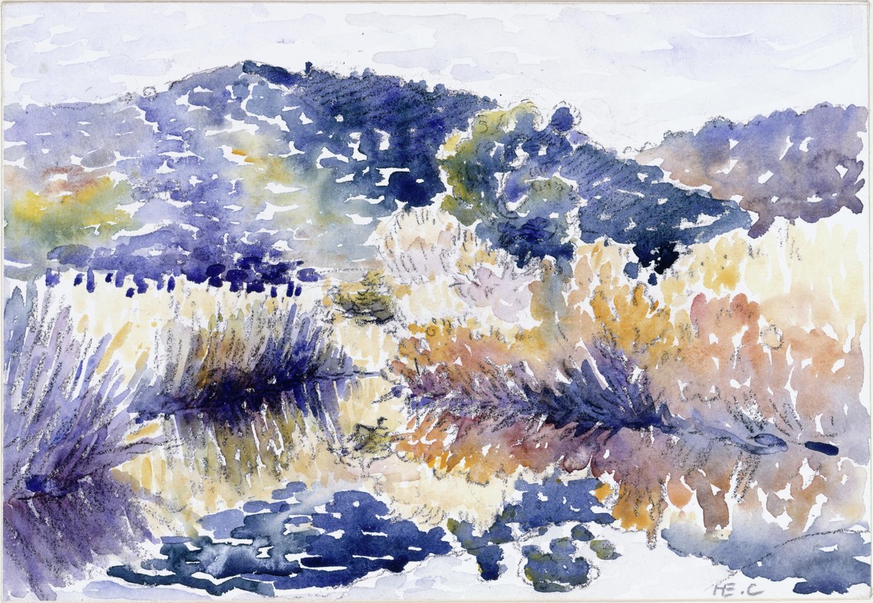 Pond in the Bushes by Henri-Edmond Cross