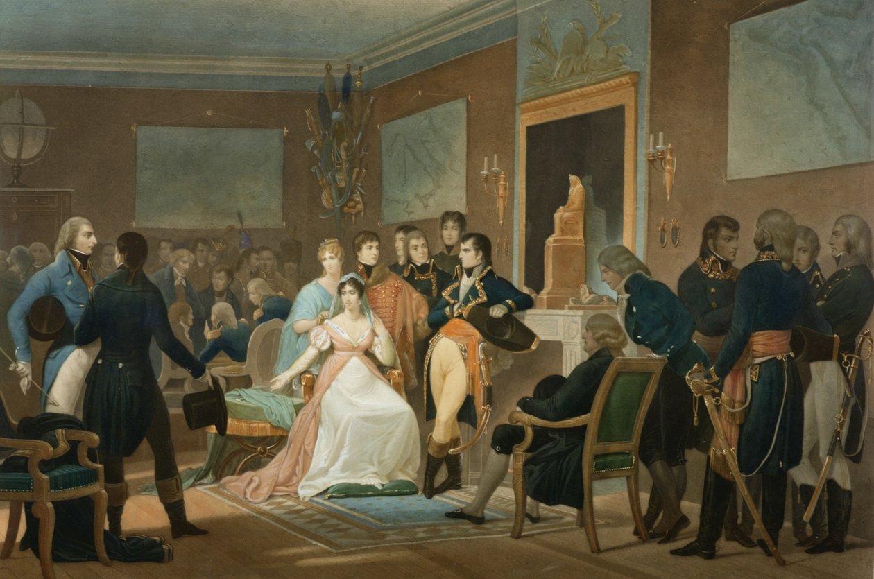 The Morning of the 18th Brumaire (9th November) 1799, engraved by Jean Pierre Marie Jazet by Henri Frederic Schopin