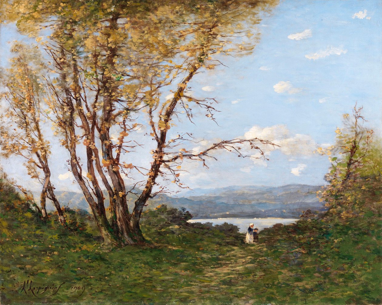A Landscape by Henri-Joseph Harpignies