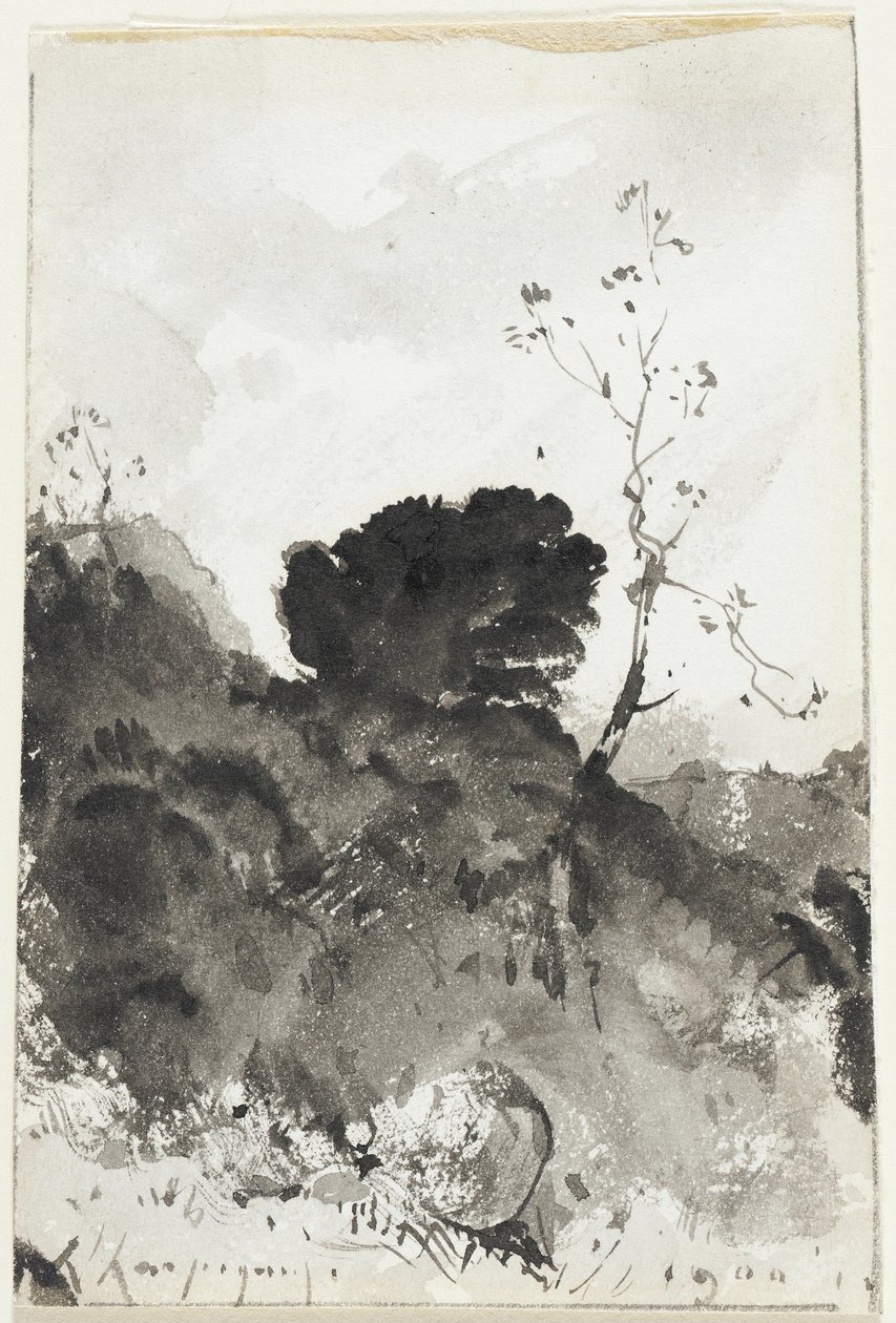 Landscape by Henri-Joseph Harpignies