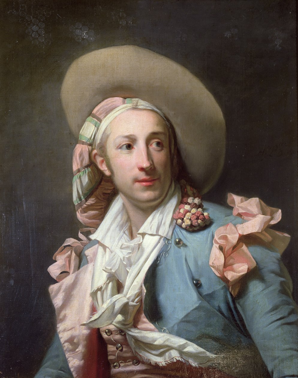 The Actor Thenard in the Role of Figaro by Henri Pierre Danloux