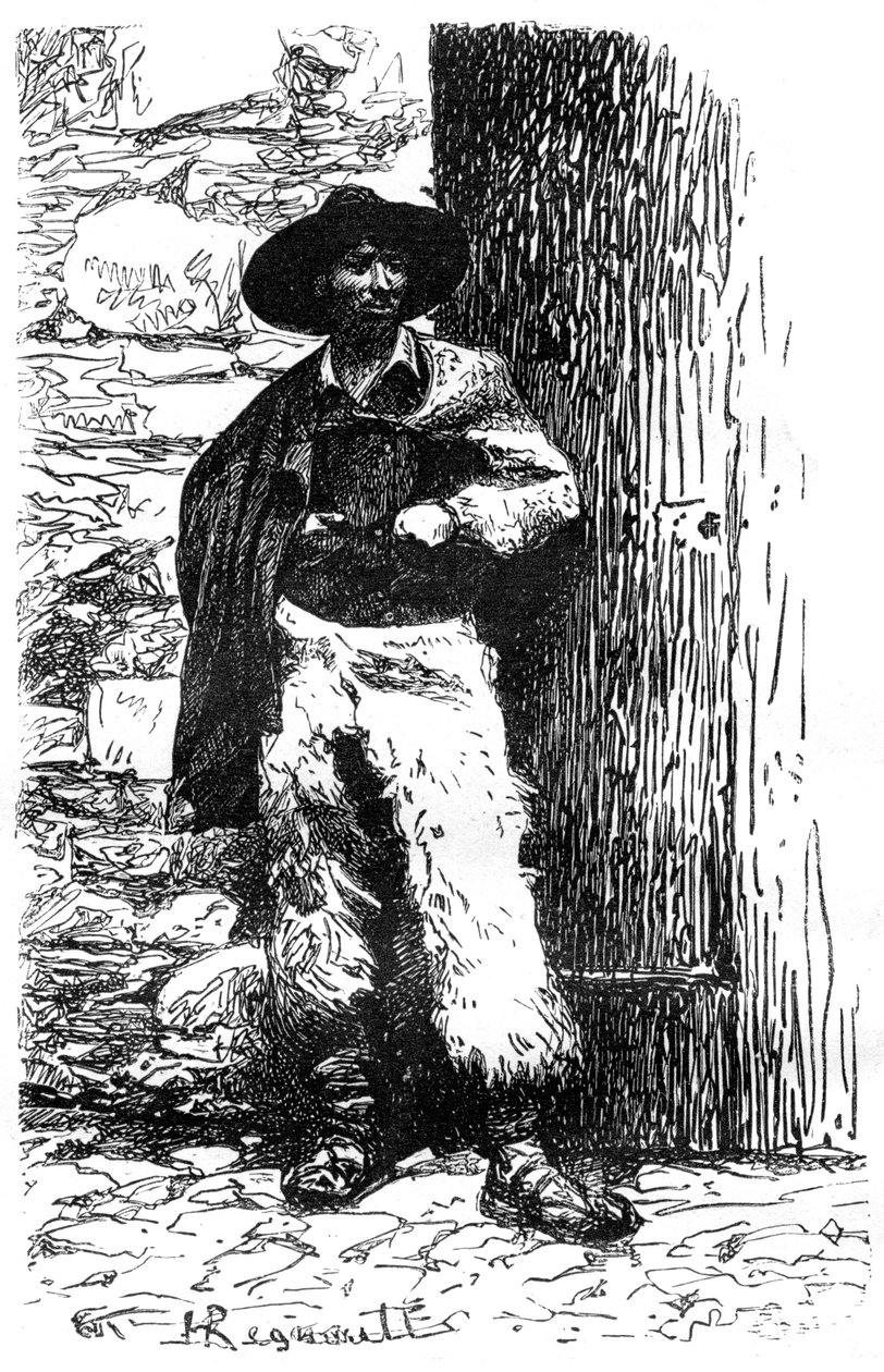 Shepherd of the Italian Countryside, 19th Century by Henri Alexandre Georges Regnault