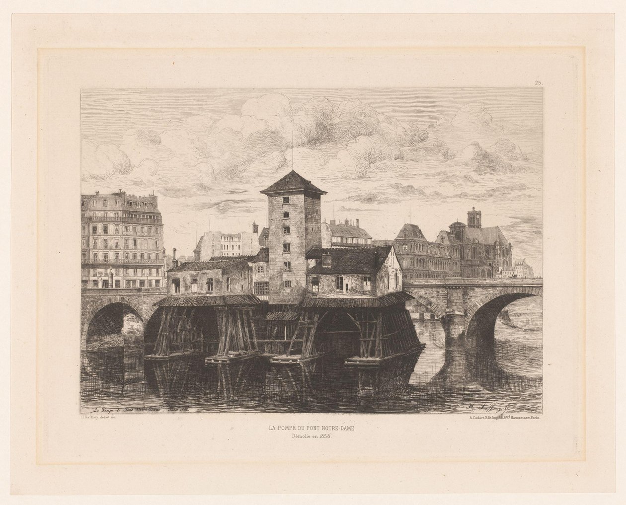 View of the Pont Notre-Dame (L