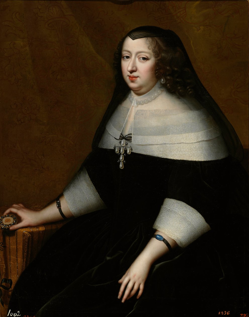Portrait of Anne of Austria by Henri Beaubrun