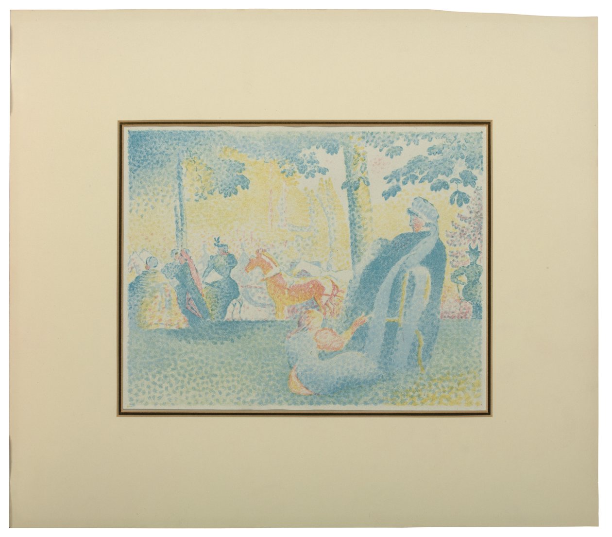 The Champs Elysees, from Pan, 1898 by Henri Edmond Cross