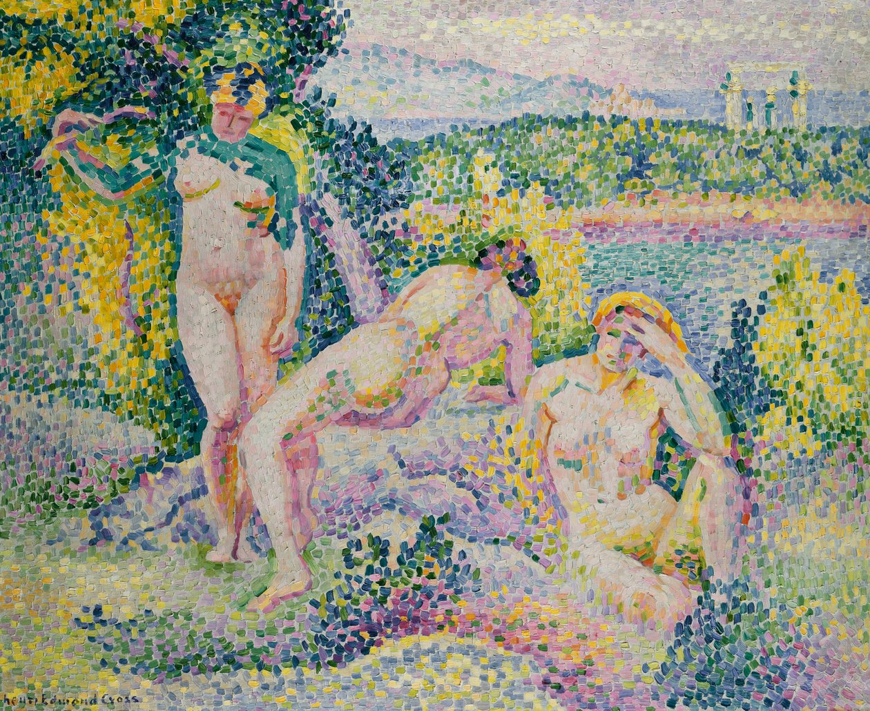 Nymphs by Henri Edmond Cross