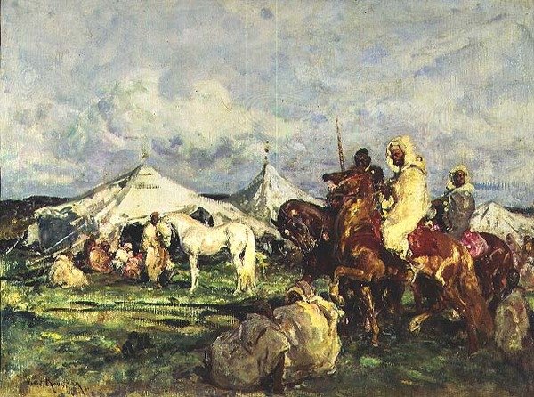 The Horsemen by Henri Emilien Rousseau