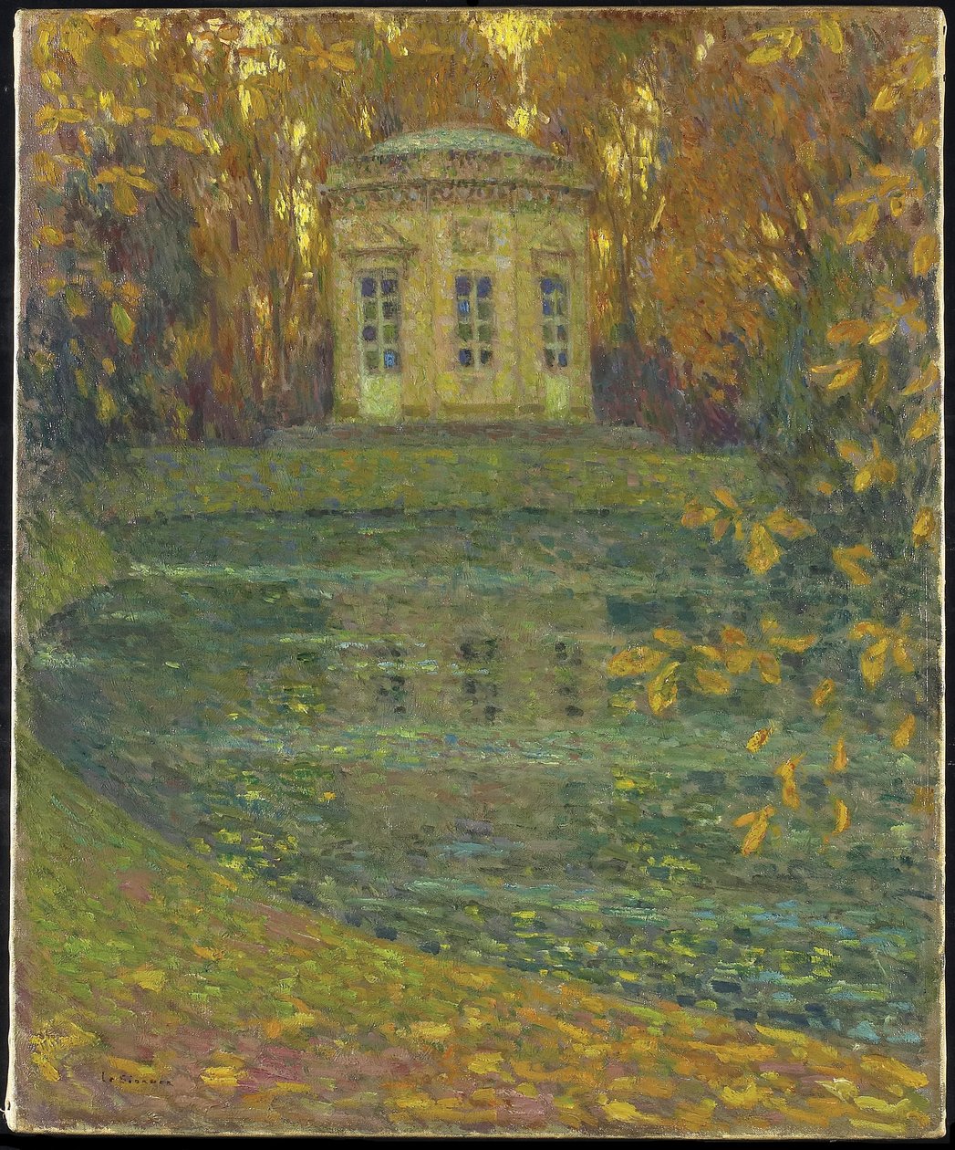 The Belvedere at Trianon, Versailles by Henri Eugene Augustin Le Sidaner
