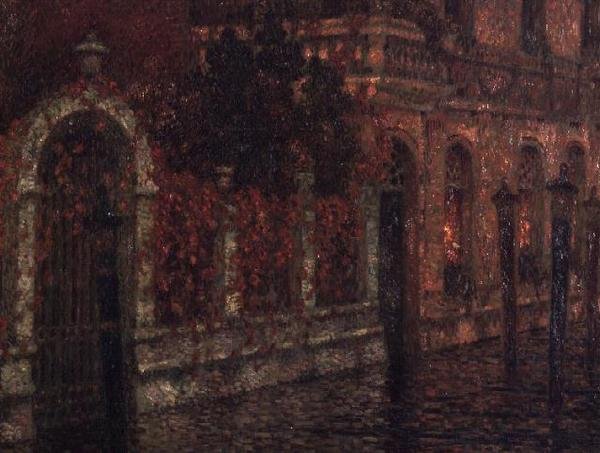 Venice Canal by Henri Eugene Augustin Le Sidaner