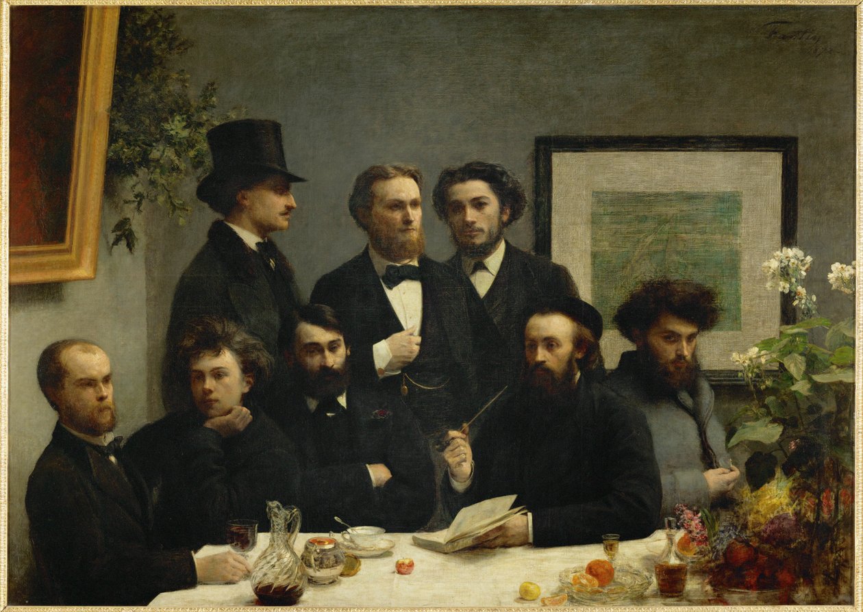 Corner of the Table by Henri Fantin-Latour