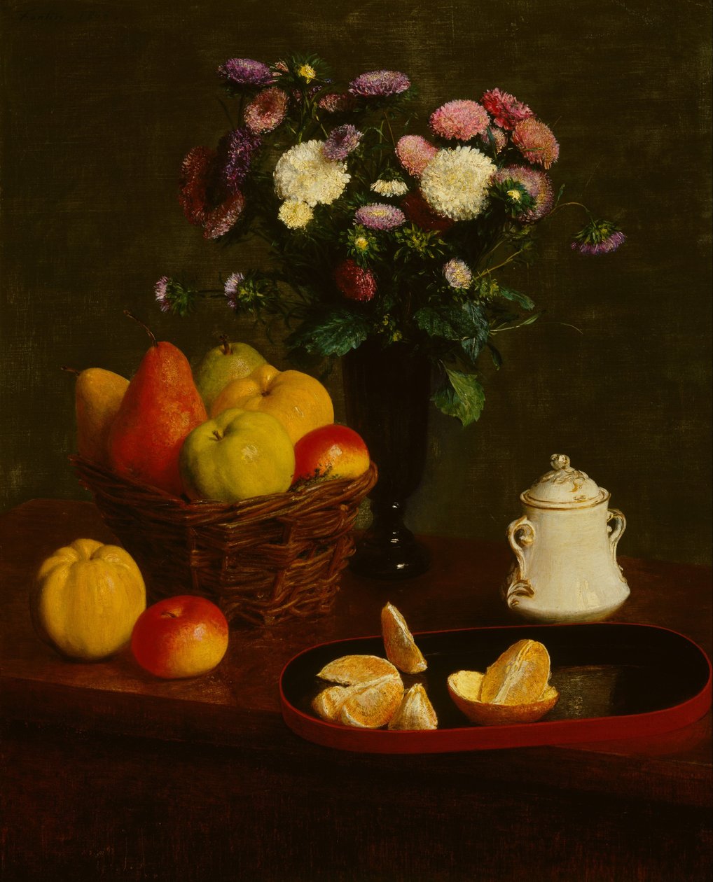 Flowers and Fruits by Henri Fantin-Latour