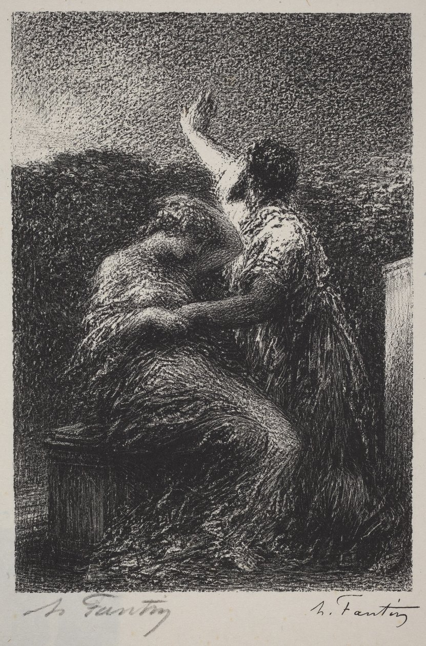 The Magi Balthazar and Fatime by Henri Fantin-Latour