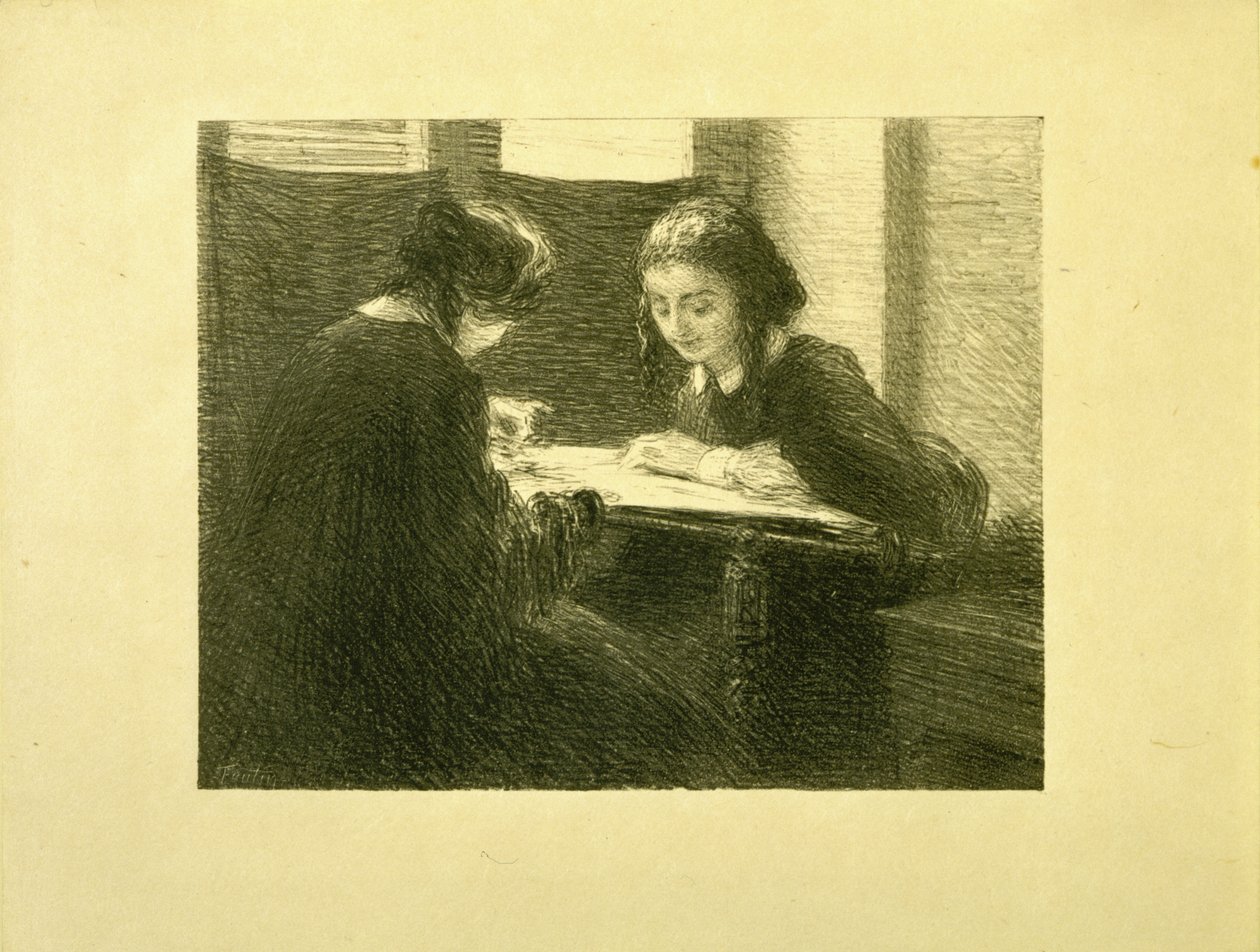 The Embroiderers, No. 3 by Henri Fantin-Latour