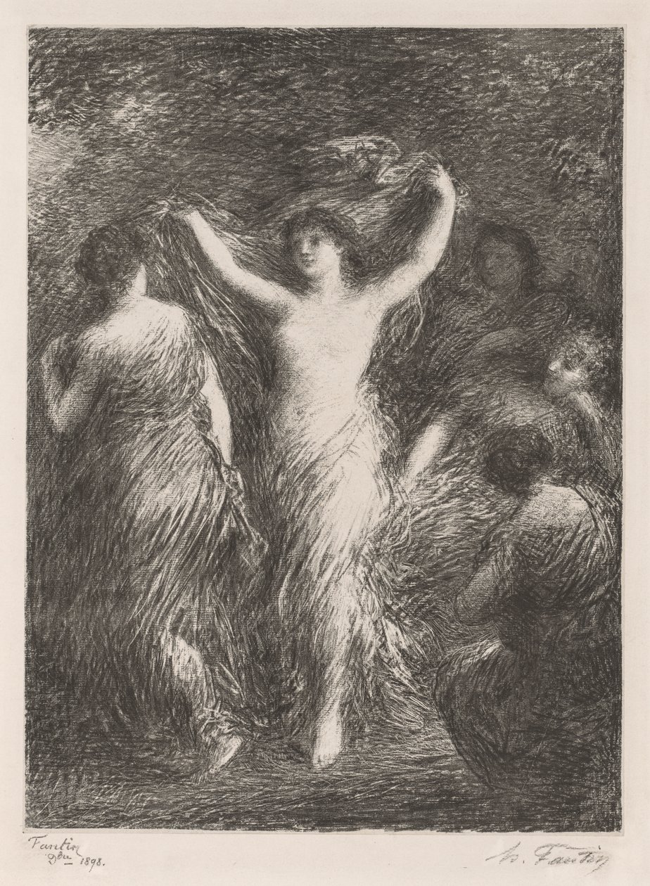 Dances by Ignace Henri Jean Fantin Latour