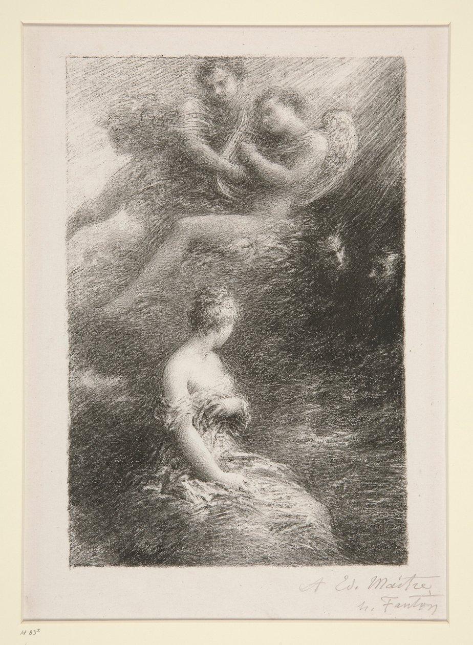 The Damnation of Faust: The Apparition of Marguerite by Ignace Henri Jean Fantin Latour