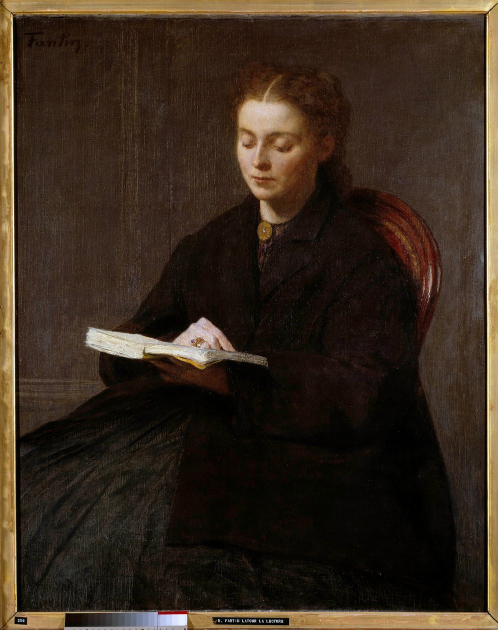 The Reading by Ignace Henri Jean Fantin Latour