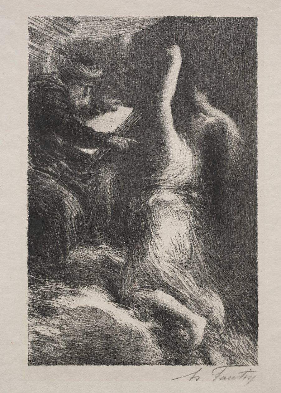 Parsifal, Act II: Evocation of Kundry by Ignace Henri Jean Fantin Latour
