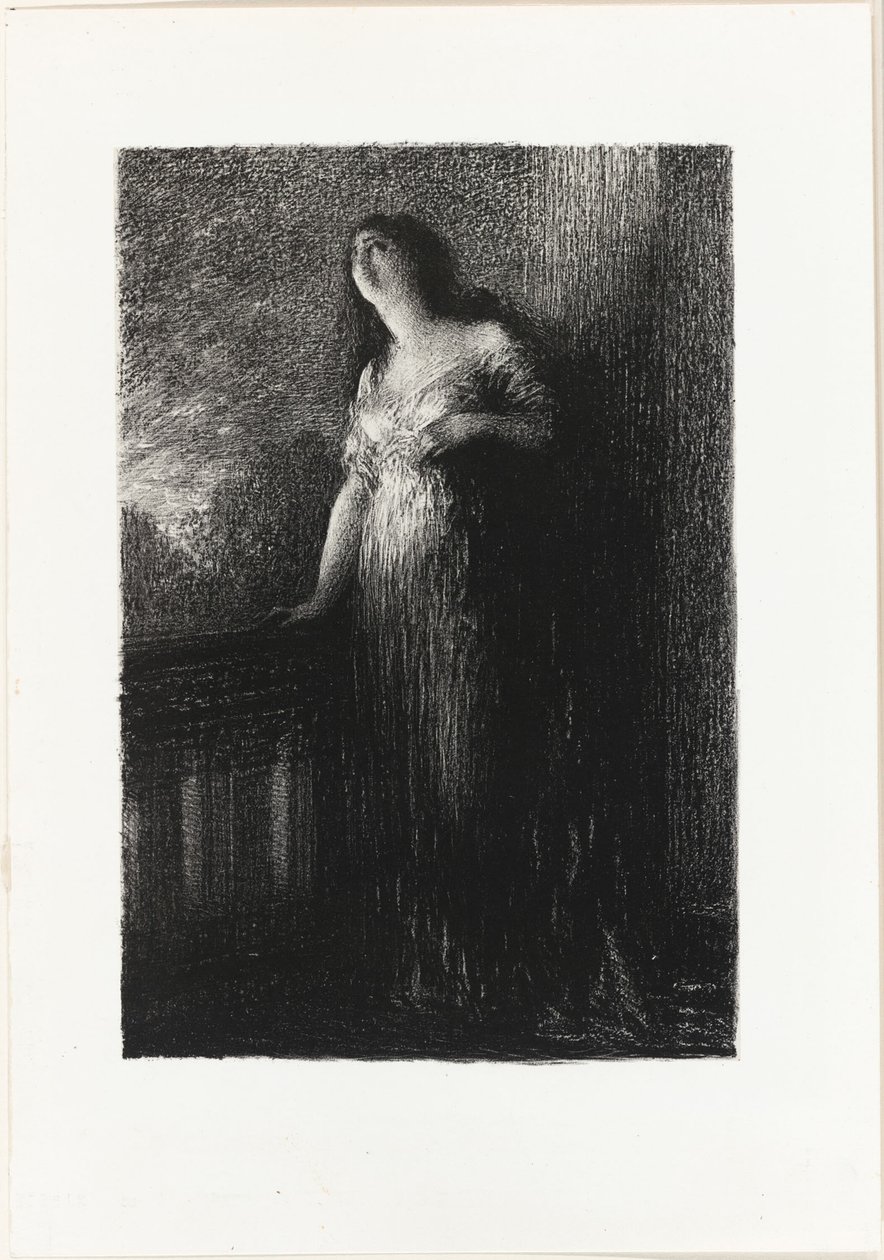 Romeo and Juliet: Confiding in the Night by Ignace Henri Jean Fantin Latour