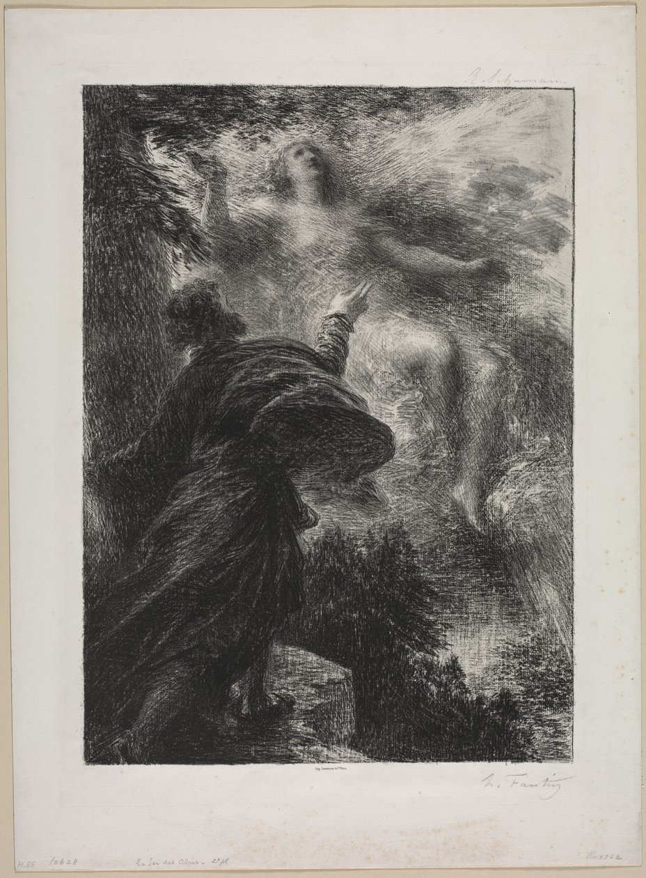 The Fairy of the Alps by Ignace Henri Jean Fantin Latour