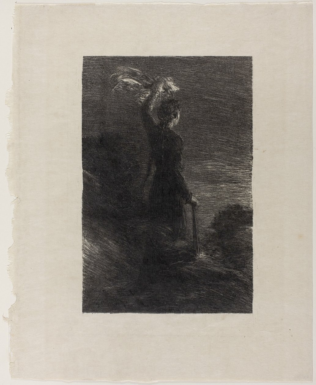Tristan and Isolde, Act II: Signal in the Night by Ignace Henri Jean Fantin Latour
