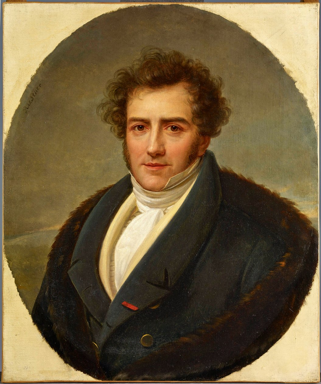 Portrait of Francois-Adrien Boieldieu (1775-1834) by Henri Francois Riesener