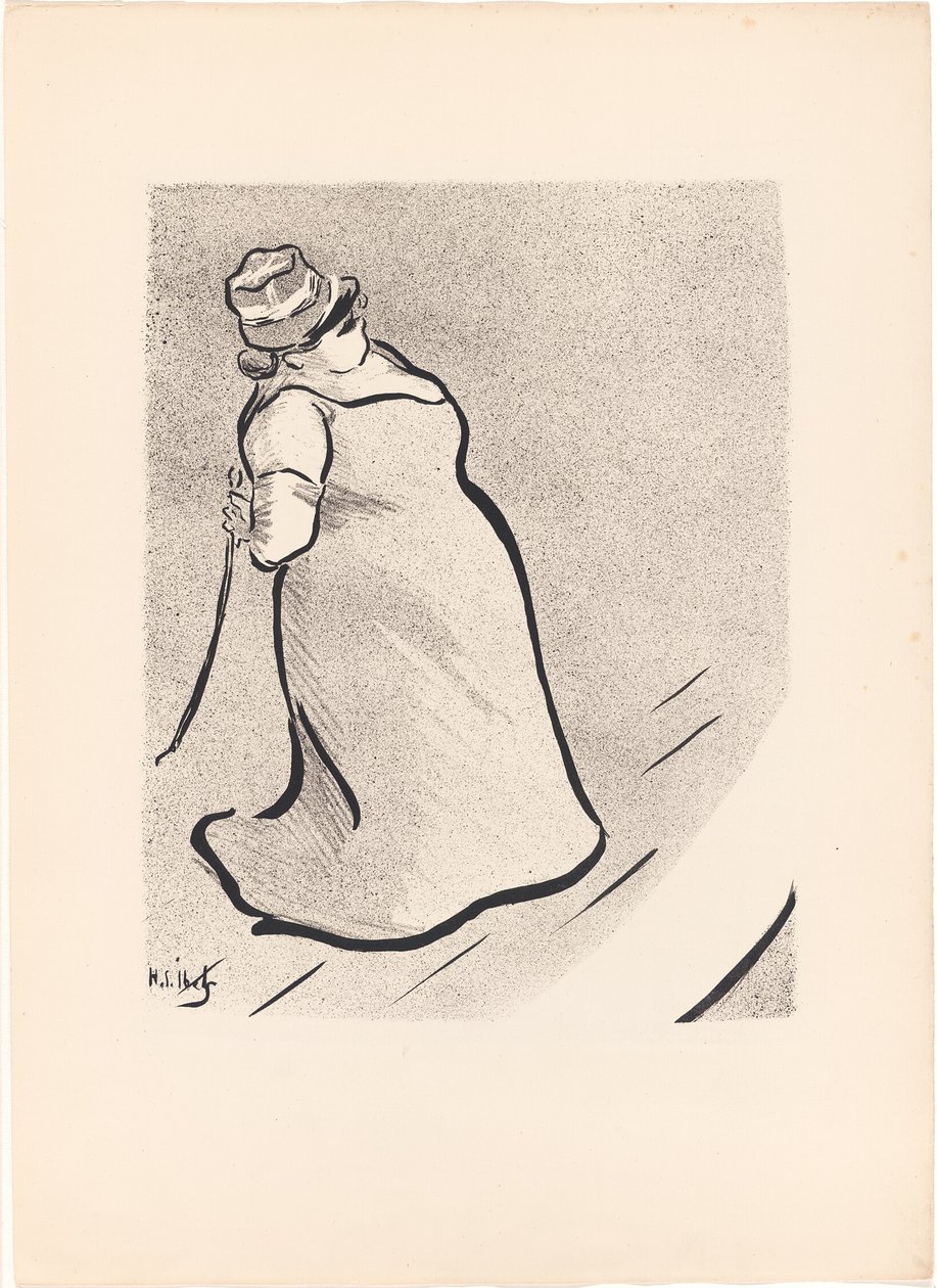 Jeanne Bloch, from The Café-Concert by Henri Gabriel Ibels