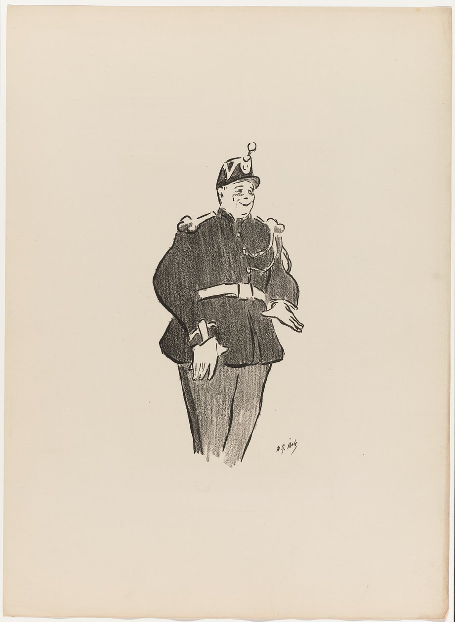 Polin, from The Café-Concert by Henri Gabriel Ibels
