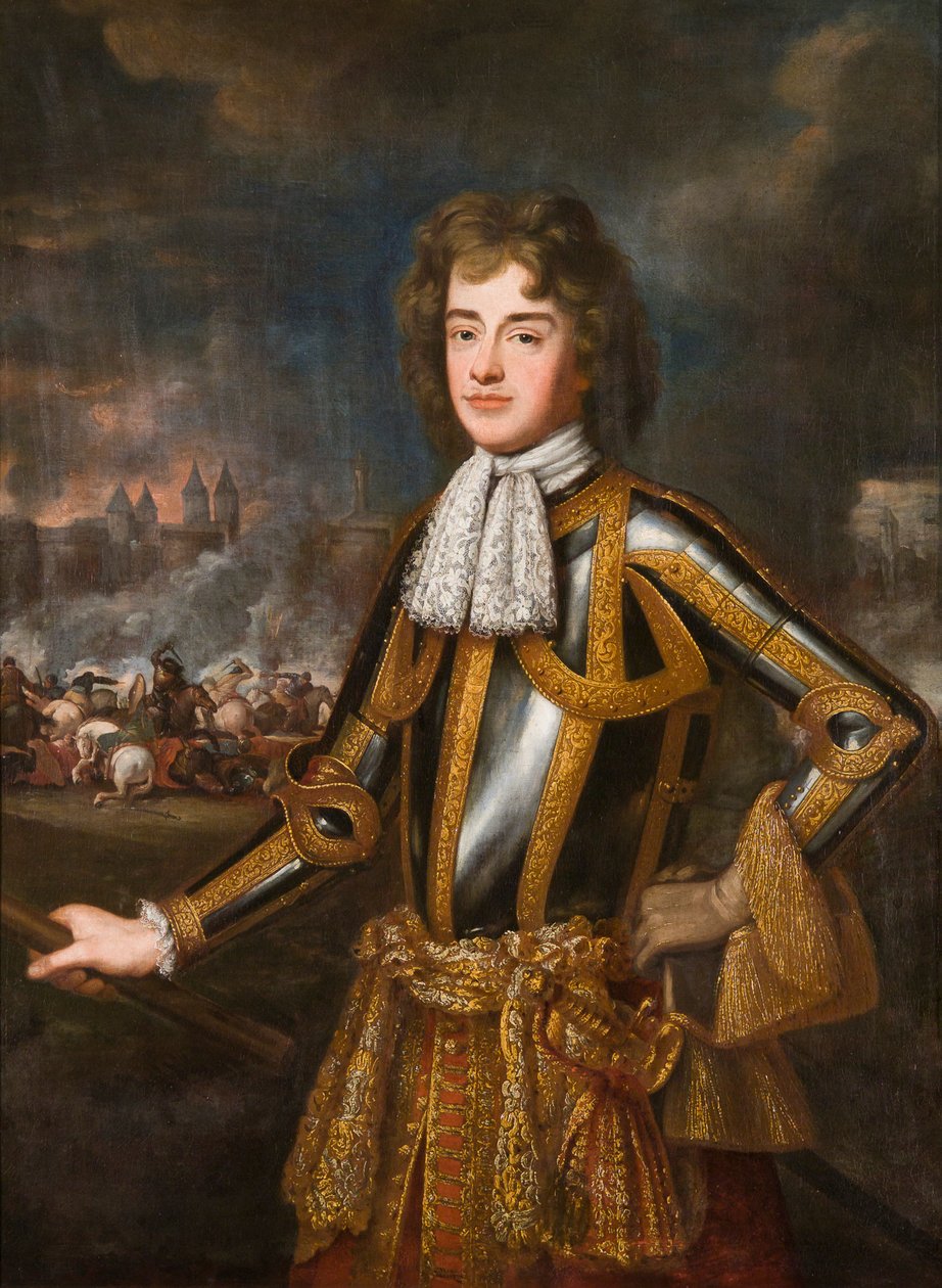 Portrait of Prince Philipp Erasmus of Liechtenstein (1664–1704) by Henri Gascar
