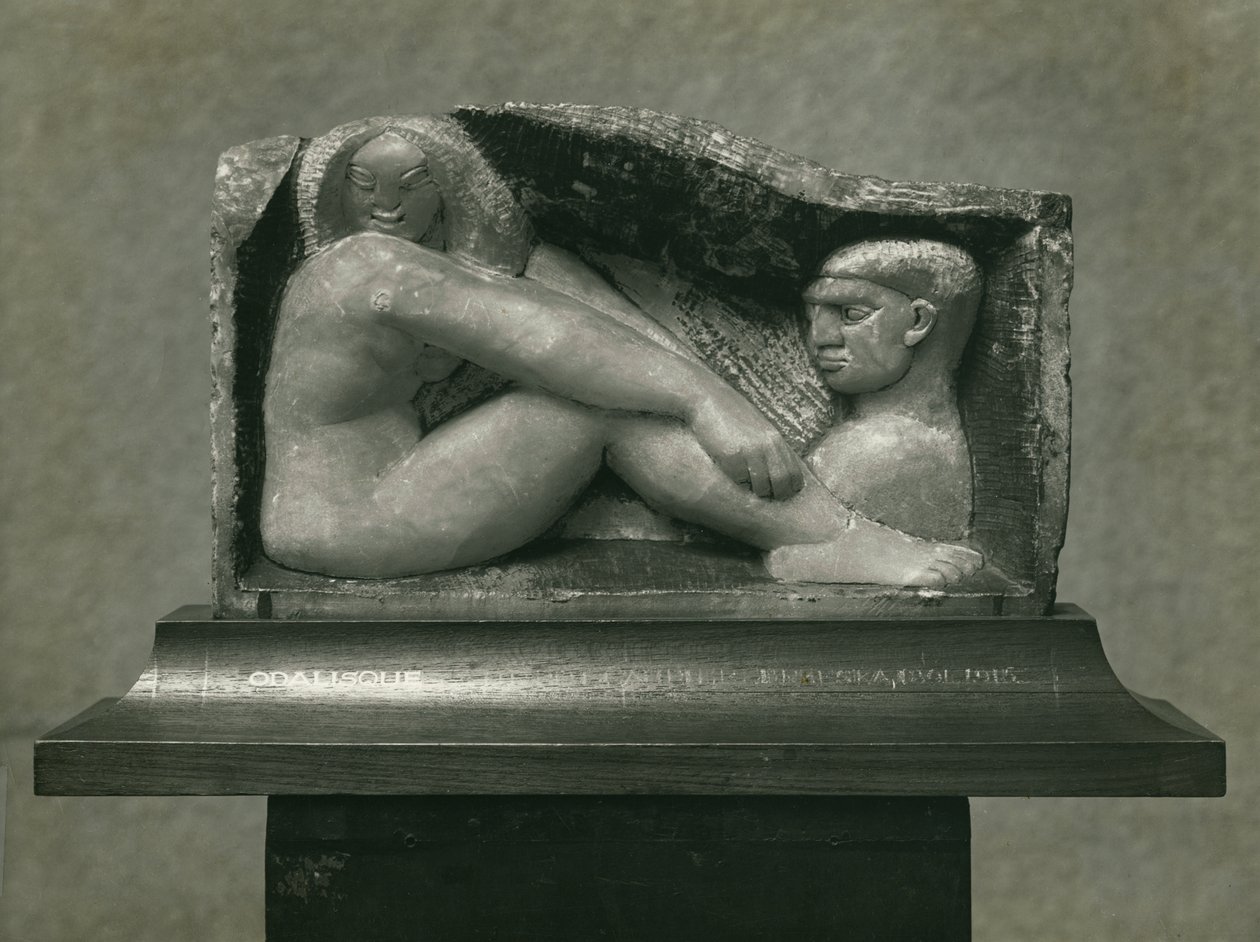 Odalisque (Man and Woman) by Henri Gaudier Brzeska