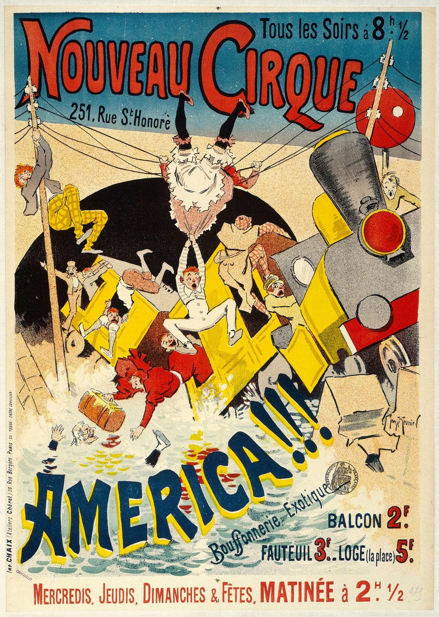 Nouveau Cirque by Henri Georges Meunier