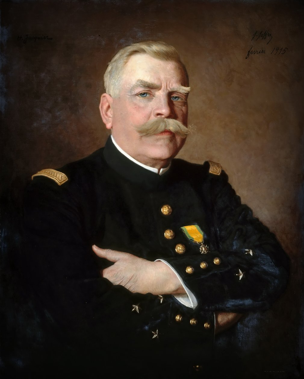 Portrait of Joseph Joffre, Marshal of France by Henri Jacquier