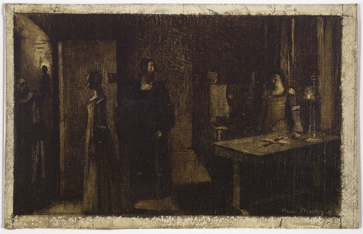 The Crucifix by Henri Jean Guillaume Martin