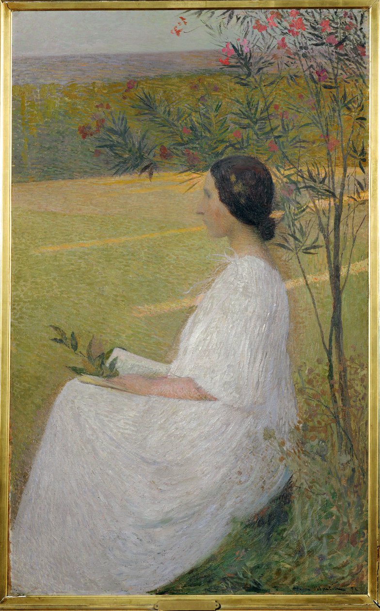 The Muse by Henri Jean Guillaume Martin