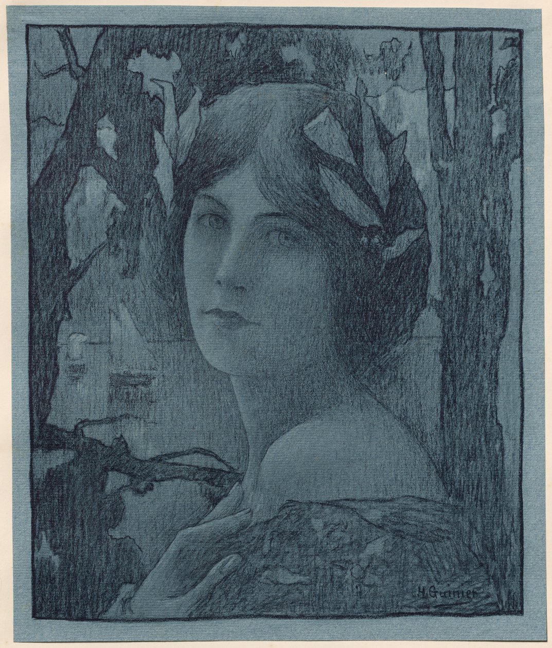 Sweet Night, 1899 by Henri Jules Guinier