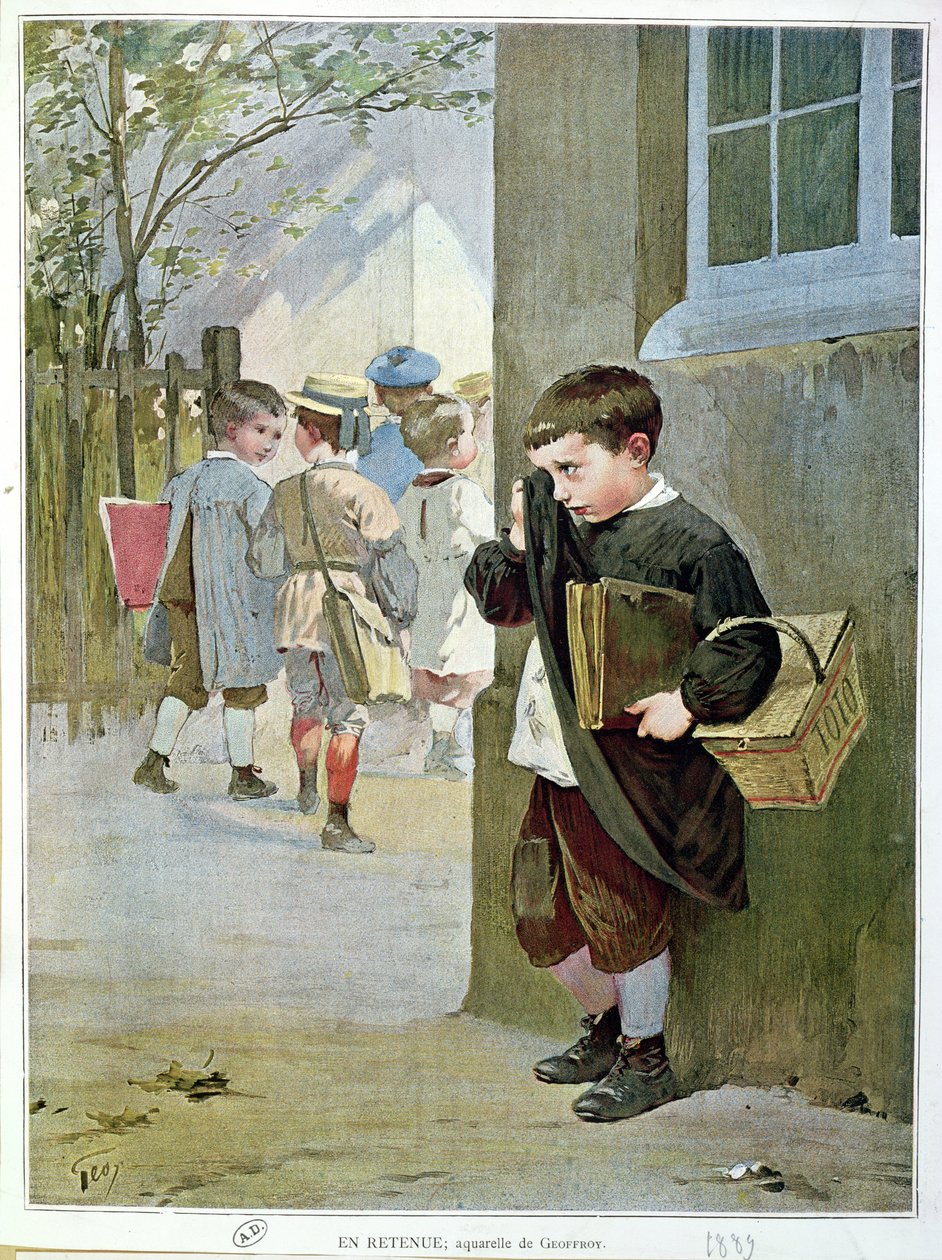 In Detention, 1889 by Henri Jules Jean Geoffroy