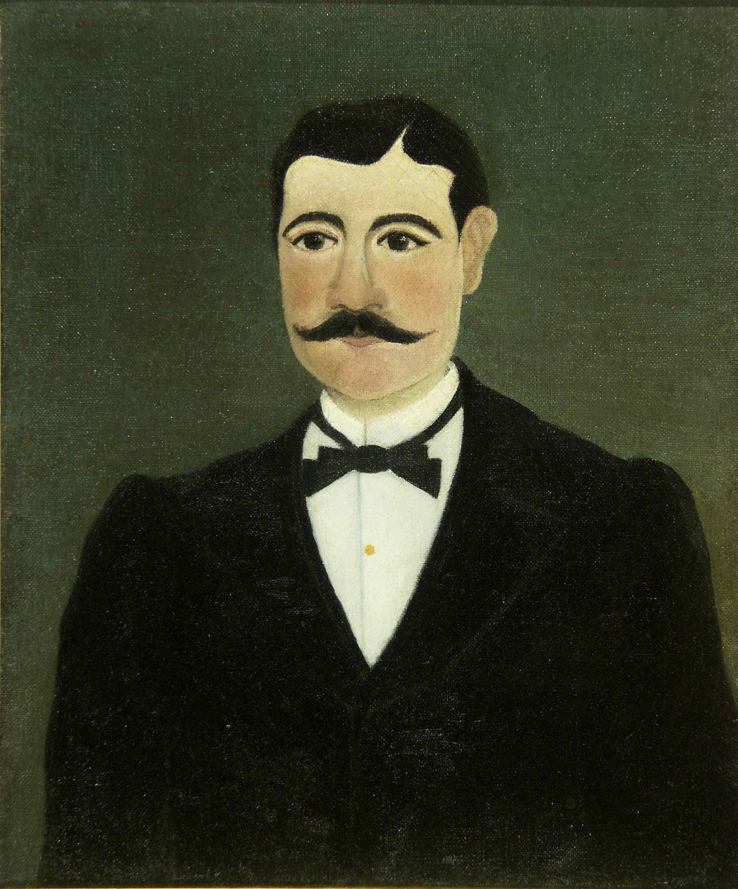 Portrait of Frumence Biche in Civilian Clothes, ca 1891 by Henri Julien Félix Rousseau