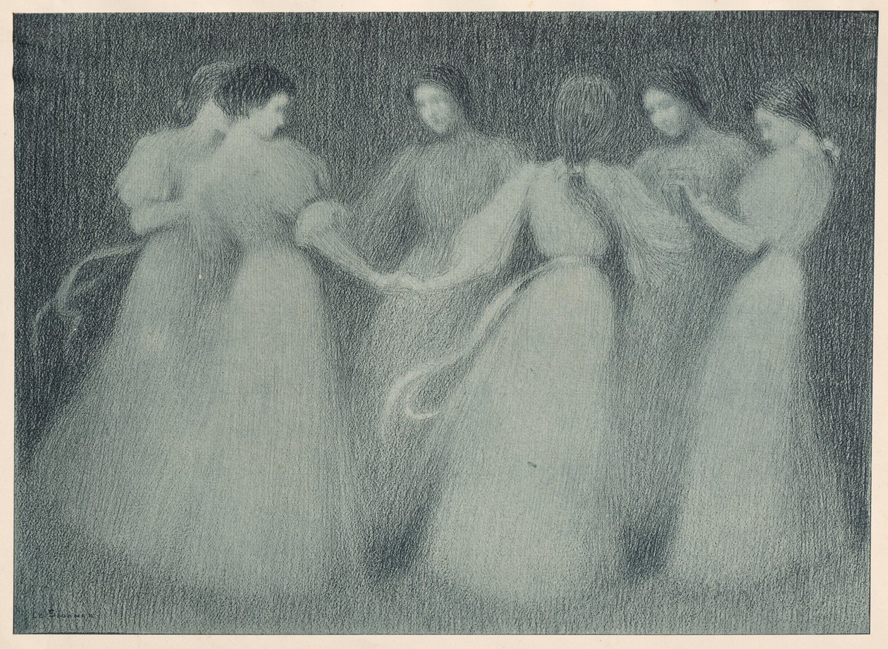 The Round Dance by Henri Le Sidaner
