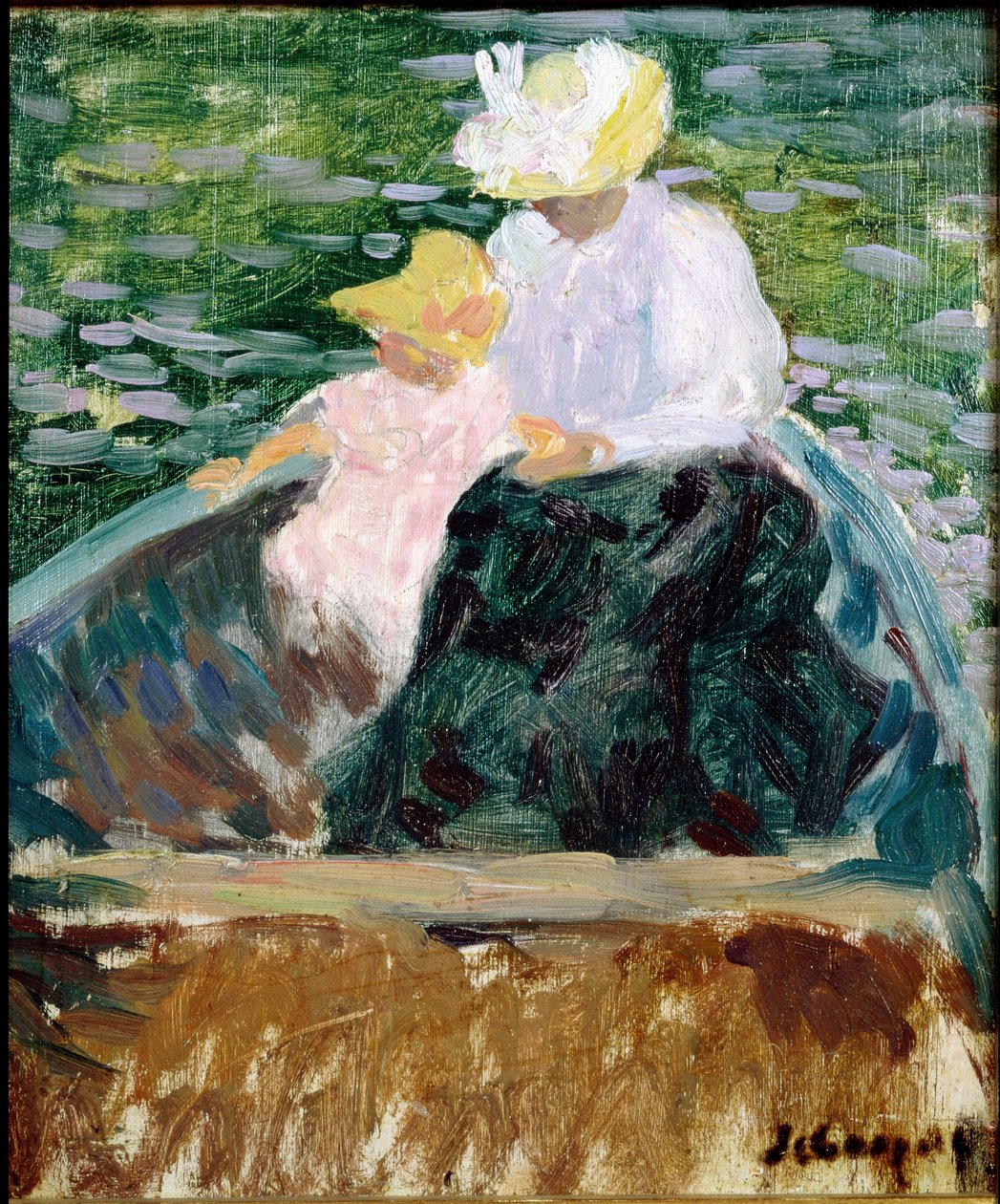 In the Boat by Henri Lebasque