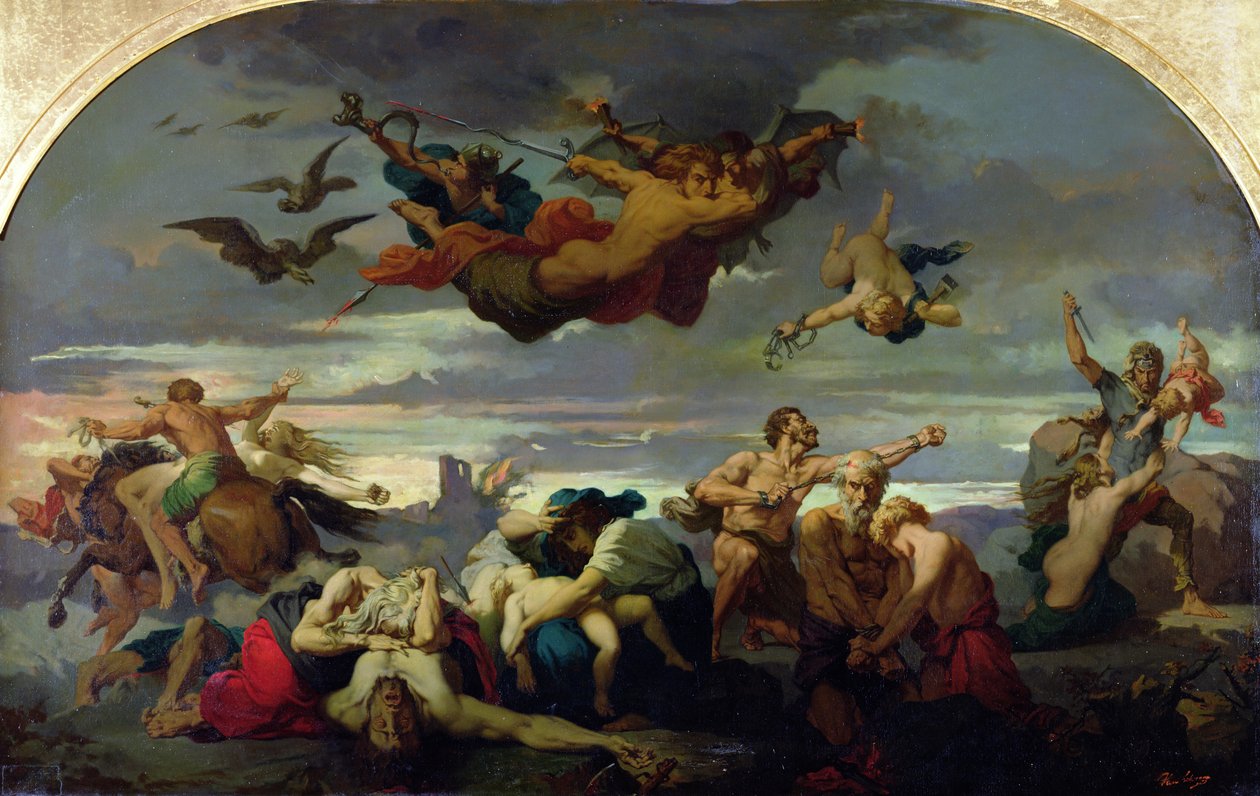War by Henri Lehmann