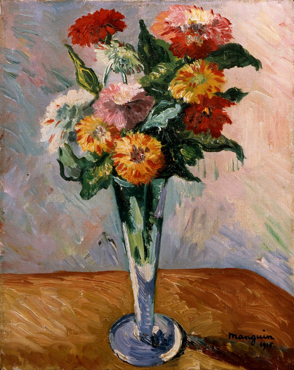 Henri Manguin、【Fleurs dans un Vase】 Flowers, 1915 by Henri Manguin: Buy fine art print