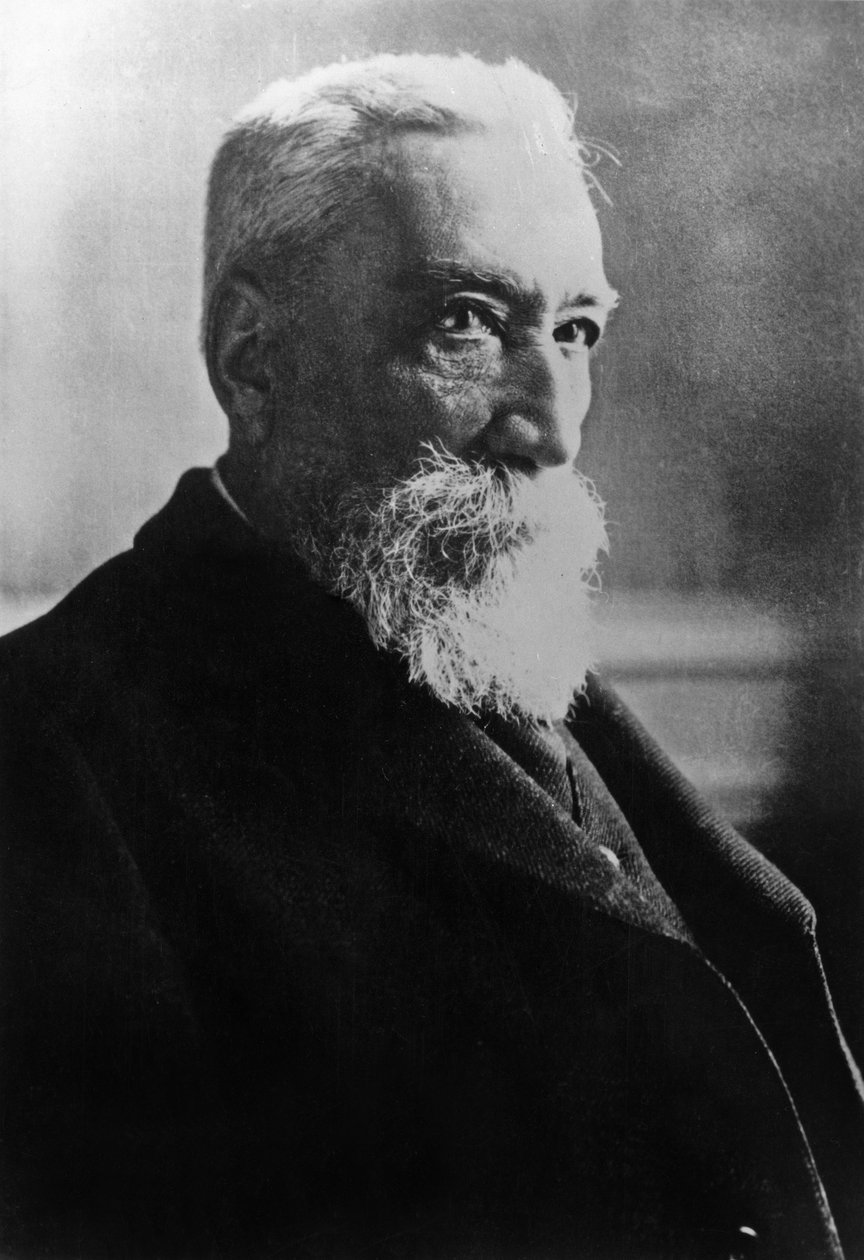 Anatole France (1844-1924) French Writer, Photo by Henri Manuel by Henri Manuel