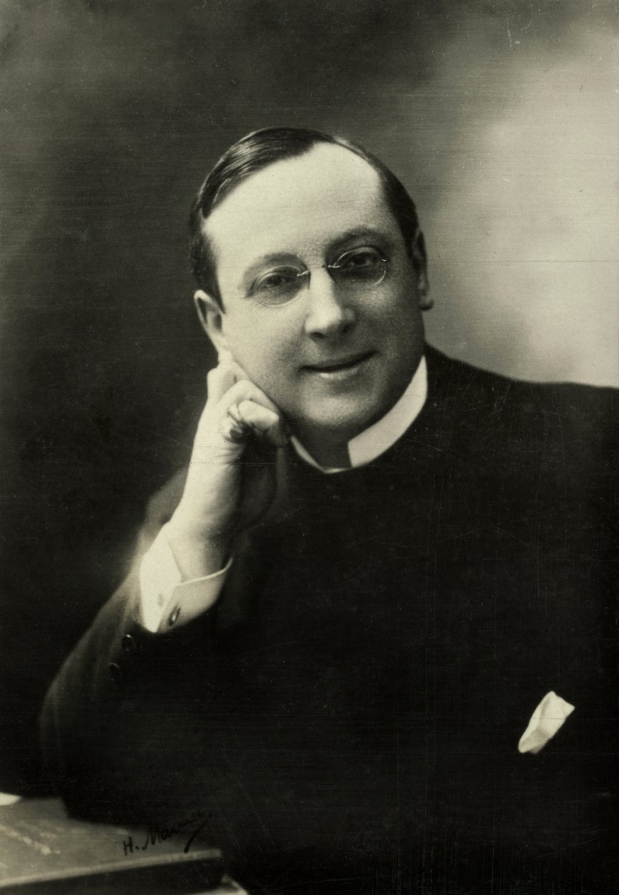 Portrait of Andre De Lorde by Henri Manuel